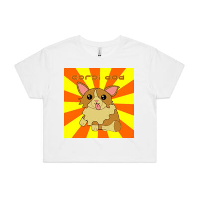 cotgi dog - AS Colour - Crop Tee Thumbnail