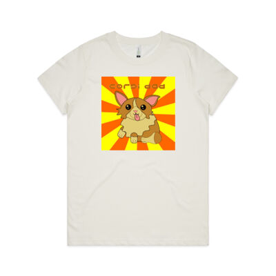 cotgi dog - AS Colour - Maple Organic Tee Thumbnail