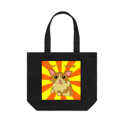 corgi dog - AS Colour - Shoulder Tote Thumbnail