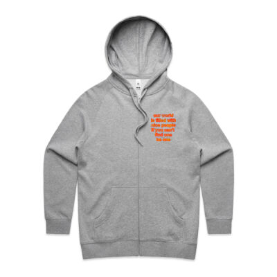 motivational quote - AS Colour - Women's Official Zip Hood Thumbnail