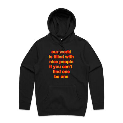 motivational quote - AS Colour - Mens Stencil Hoodie Thumbnail