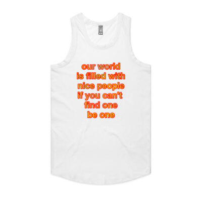 motivational quote - AS Colour - Authentic Singlet Thumbnail