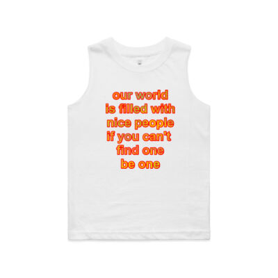 motivational quote - AS Colour - Youth Barnard Tank tee  Thumbnail