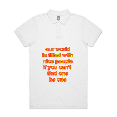 motivational quote - AS Colour - Pique Polo Thumbnail