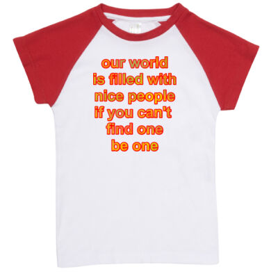 motivational quote -  RAMO- Organic Baby Raglan  Thumbnail