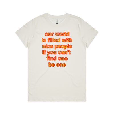motivational quote - AS Colour - Maple Organic Tee Thumbnail