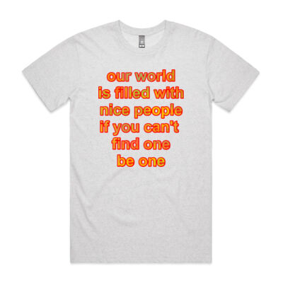 motivational quote - AS Colour - Marle Staple Tee Thumbnail