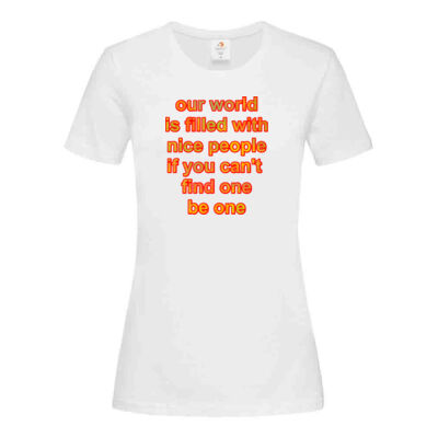 motivational quote - Stedman Ladies Classic Tee Thumbnail