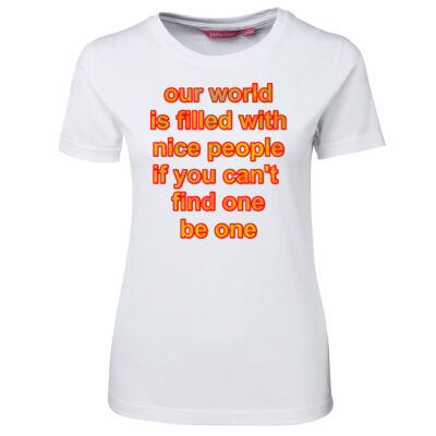 motivational quote - Ladies Tee - On Special! Thumbnail