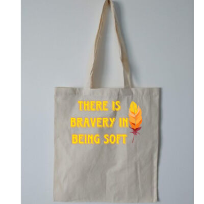 motivational quote - Budget Calico Tote Bag Thumbnail