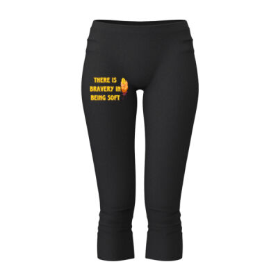 motivational quote - Ladies 3/4 Leggings Thumbnail