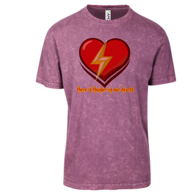 positive vibes - RAMO Kid's Stone Wash Tee Thumbnail