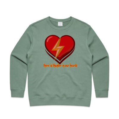 positive vibes -  AS Colour - Premium Women's Crew Thumbnail