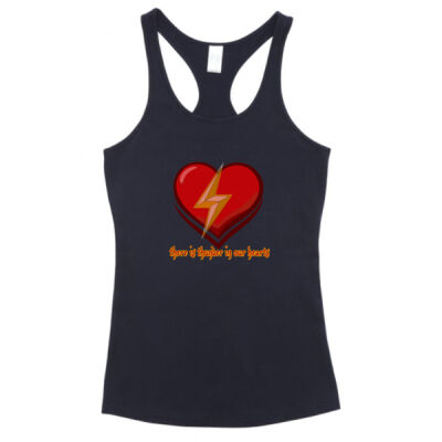 positive vibes - Ramo - Kids T-back Singlet Thumbnail