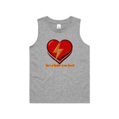 positive vibes - AS Colour - Youth Barnard Tank tee  Thumbnail