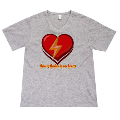 positive vibes - RAMO- Mens V-Neck Tee Thumbnail