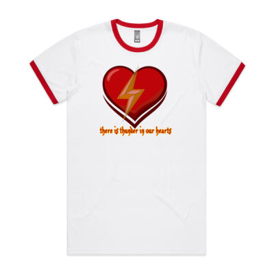 positive vibes -  AS Colour Men's Ringer Tee Thumbnail