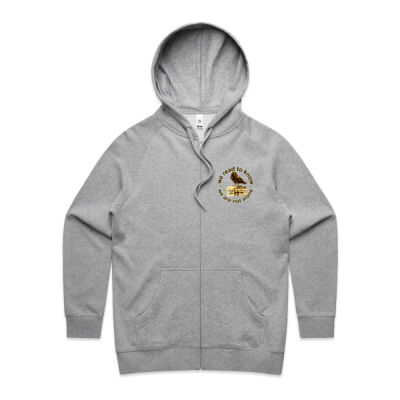 books - AS Colour - Women's Official Zip Hood Thumbnail