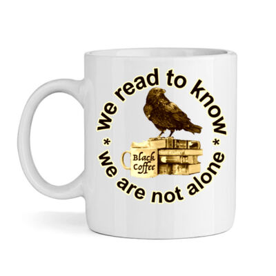 books - High quality ceramic white mug Thumbnail