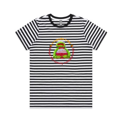 funny quote - AS Colour Maple Tee - Striped Thumbnail