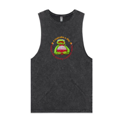 funny quote - AS Colour - Stonewash Barnard Tank Thumbnail