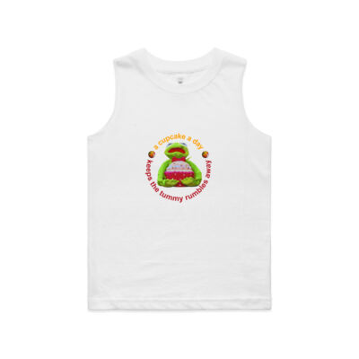 funny quote - AS Colour - Kids Barnard Tank tee  Thumbnail