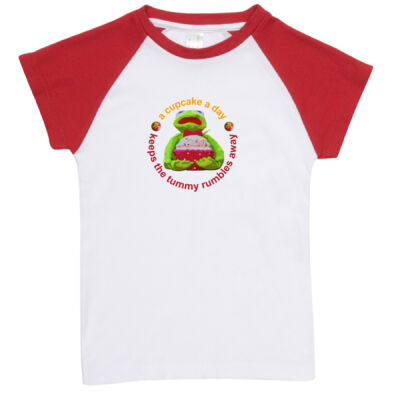 funny quote -  RAMO- Organic Baby Raglan  Thumbnail