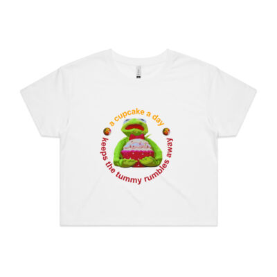 funny quote - AS Colour - Crop Tee Thumbnail