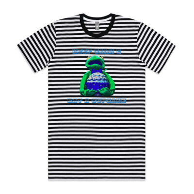 keep calp - AS Colour Staple Tee - Striped Thumbnail
