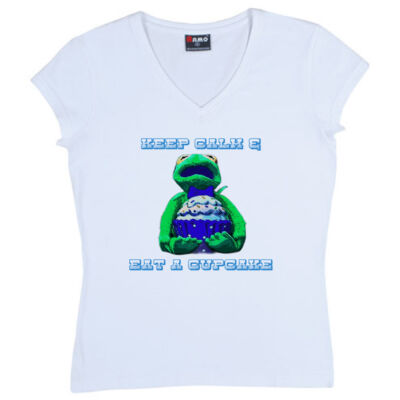 keep calp - Ramo - Ladies V Neck Thumbnail