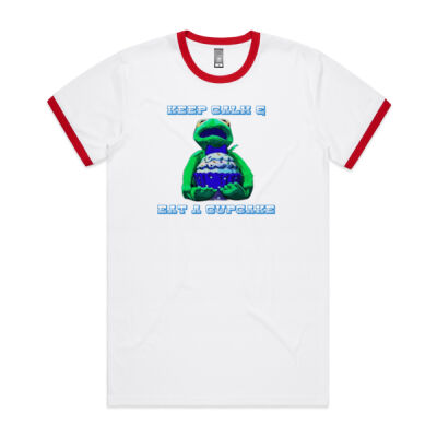 keep calp -  AS Colour Men's Ringer Tee Thumbnail