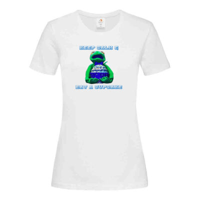 keep calp - Stedman Ladies Classic Tee Thumbnail