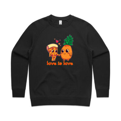 love is love - AS Colour - Womens Supply Crew  Thumbnail