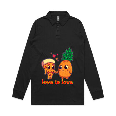 love is love - Long Sleeve Chad Polo Thumbnail