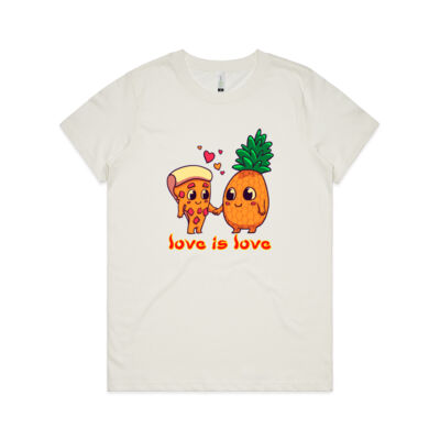love is love - AS Colour - Maple Organic Tee Thumbnail