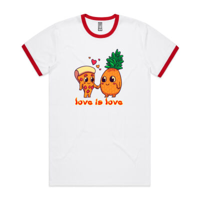 love is love -  AS Colour Men's Ringer Tee Thumbnail