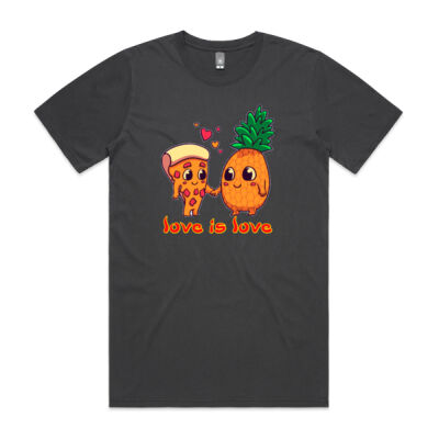 love is love - AS Colour - Mens Faded Tee Thumbnail