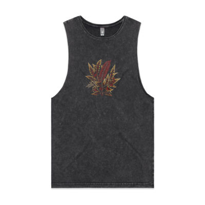 autumn pleasure - AS Colour - Stonewash Barnard Tank Thumbnail