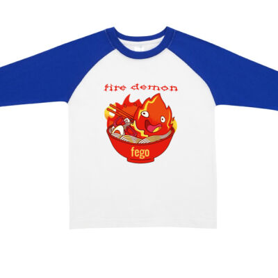 fire demon - RAMO - Kids Raglan Thumbnail