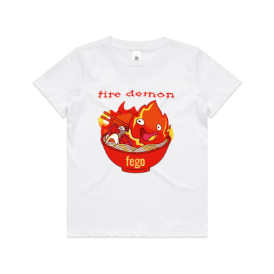 fire demon - AS Colour - Kids Tee Thumbnail
