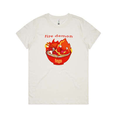 fire demon - AS Colour - Maple Organic Tee Thumbnail