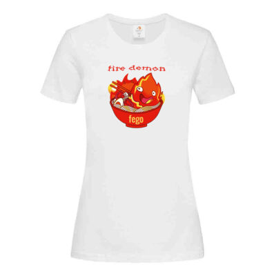 fire demon - Stedman Ladies Classic Tee Thumbnail