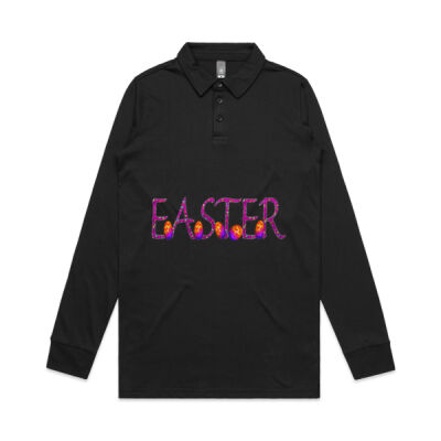 easter egg - Long Sleeve Chad Polo Thumbnail