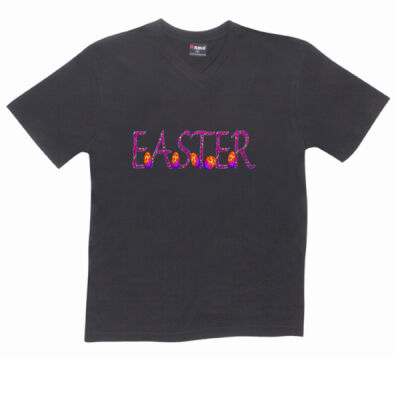 easter egg - RAMO- Mens V-Neck Tee Thumbnail