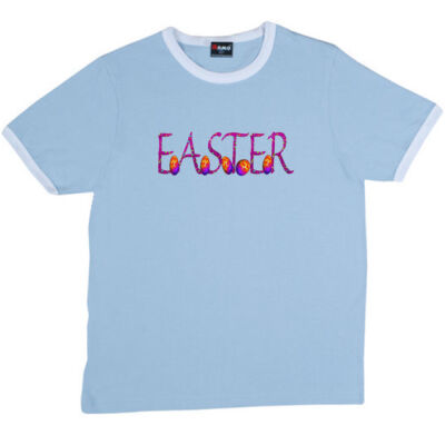 easter egg - RAMO- Ringer Unisex Tee Thumbnail