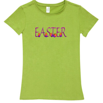 easter egg - Ramo - Ladies Modern Fit Tee Thumbnail
