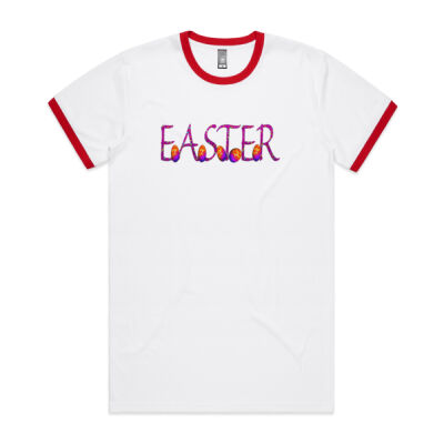 easter egg -  AS Colour Men's Ringer Tee Thumbnail
