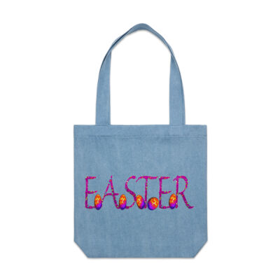 easter egg - AS Colour- Denim Carrie Tote Thumbnail