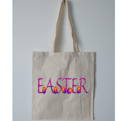 easter egg - Budget Calico Tote Bag Thumbnail