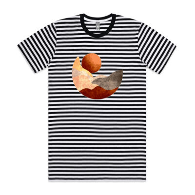 boho art - AS Colour Staple Tee - Striped Thumbnail